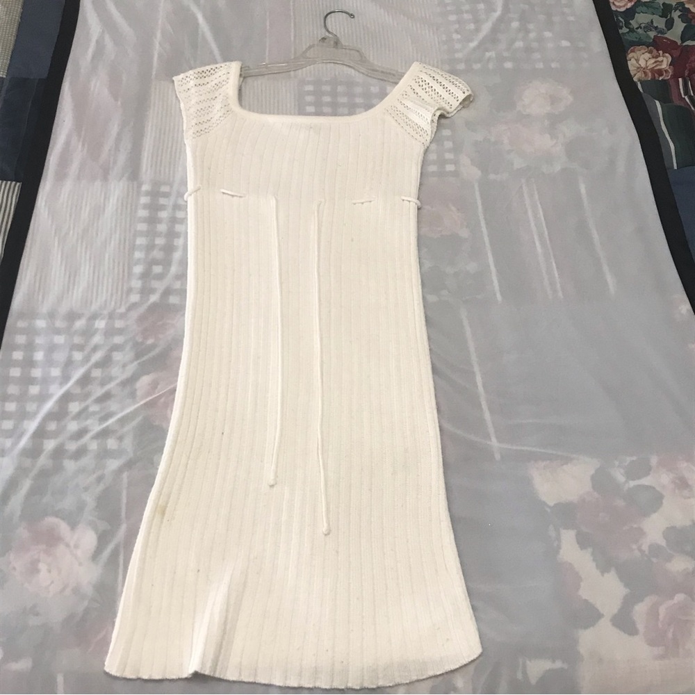 Great American Sportswear White Knit Dress